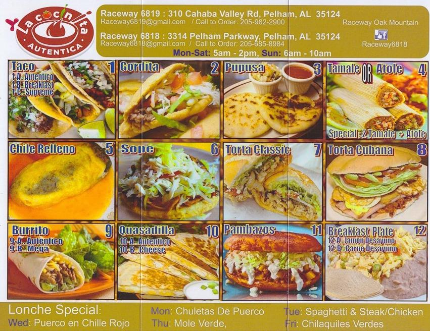 La Cocinita Menu image 2